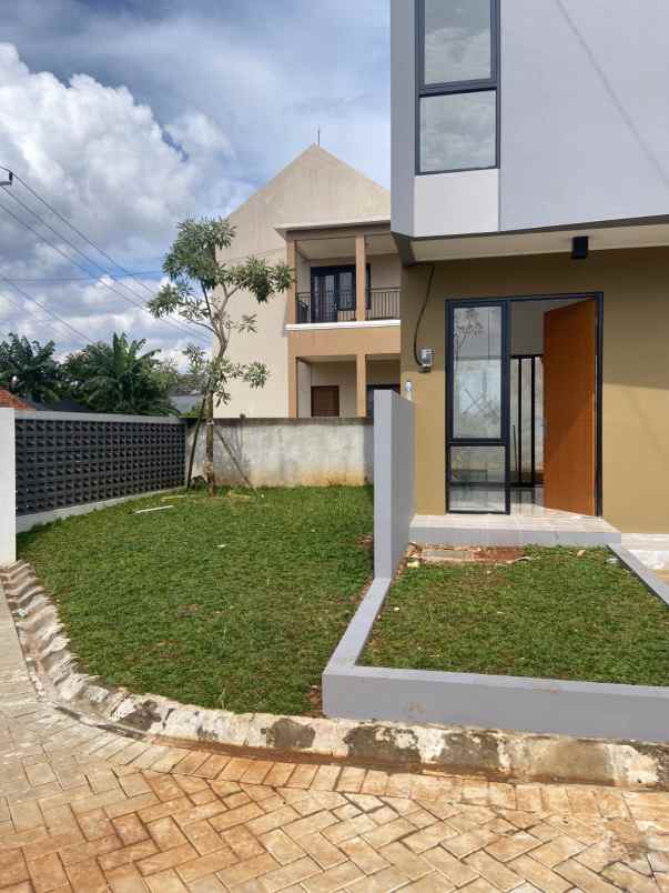 rumah baru minimalis dalam cluster di citayam bogor