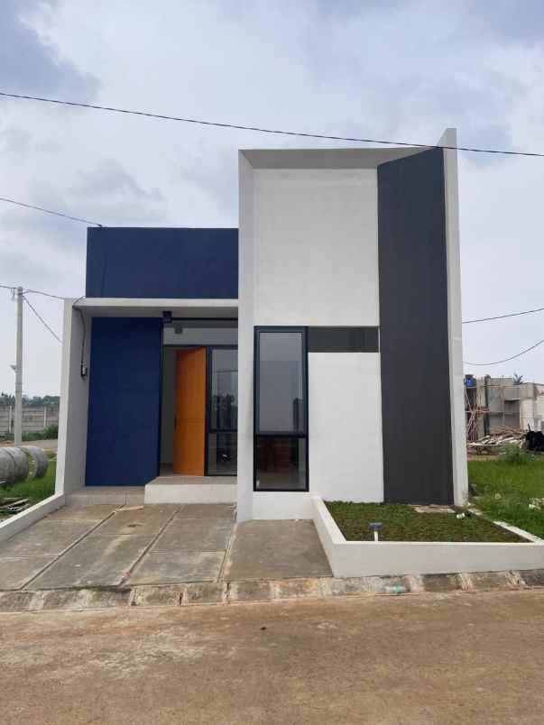 rumah baru minimalis dalam cluster di citayam bogor