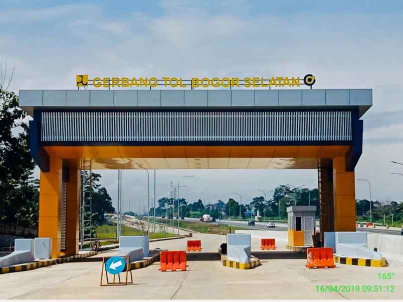 rumah bogor raya city samping