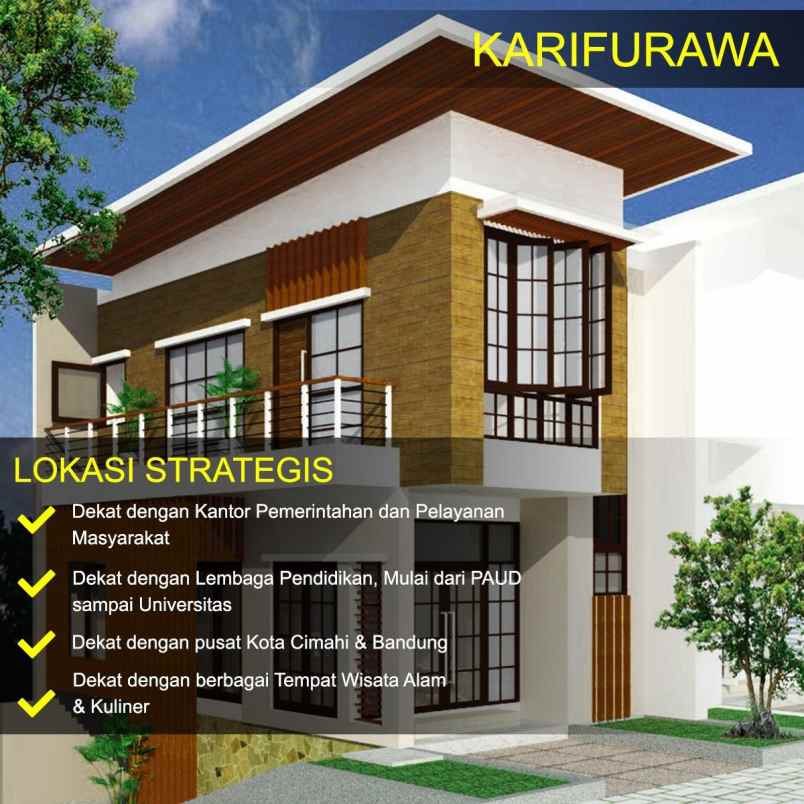 rumah cisarua lembang