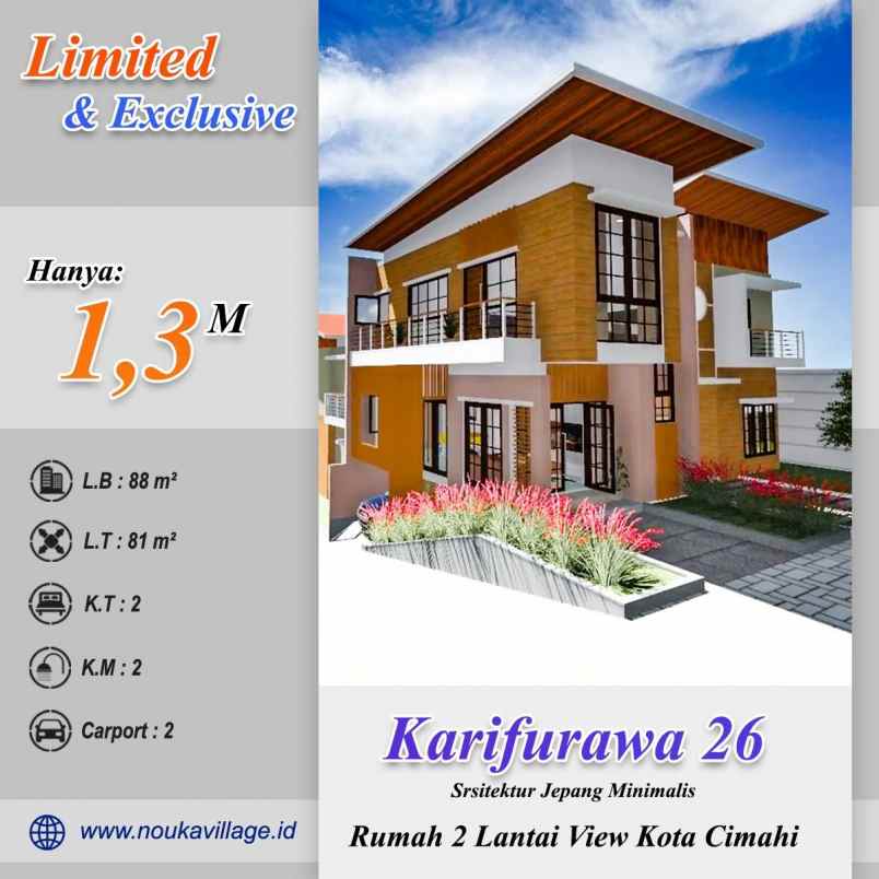 rumah cisarua lembang