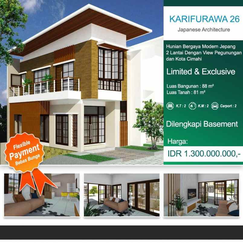 rumah cisarua lembang