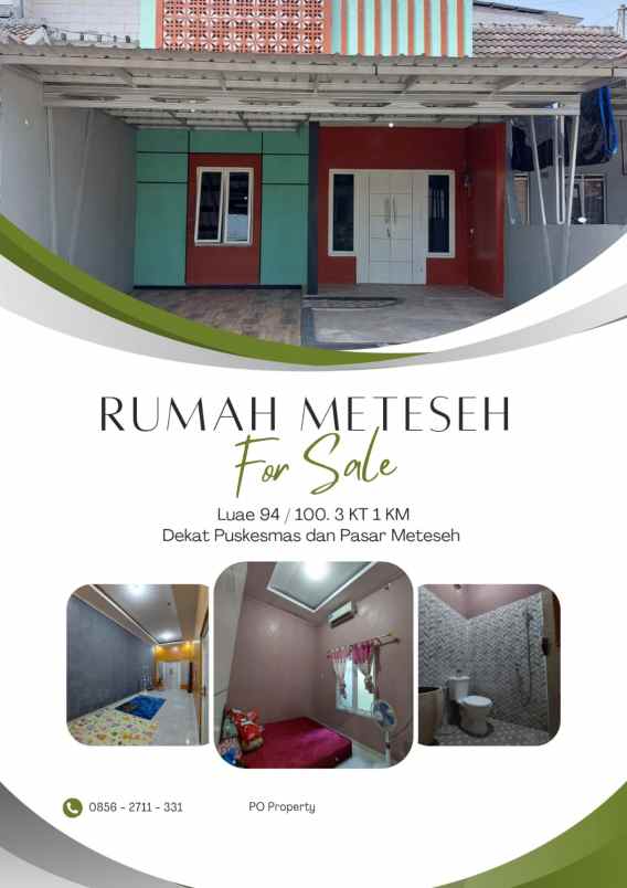rumah cluster harga murah meteseh tembalang