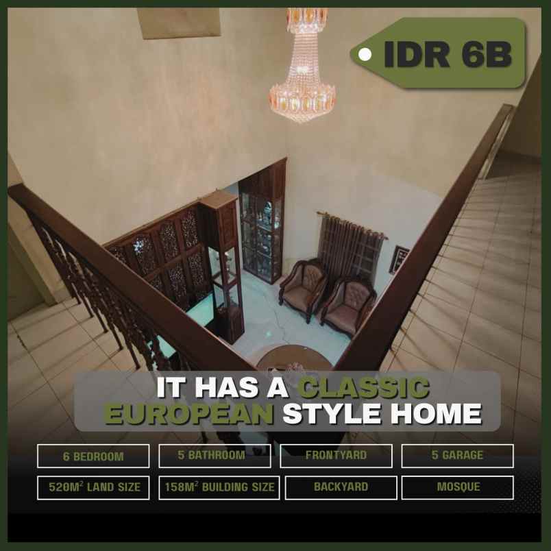 rumah desain eropa kawasan yogyakarta