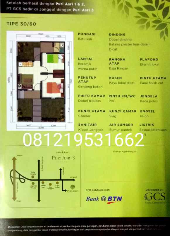 rumah jln raya alternatif