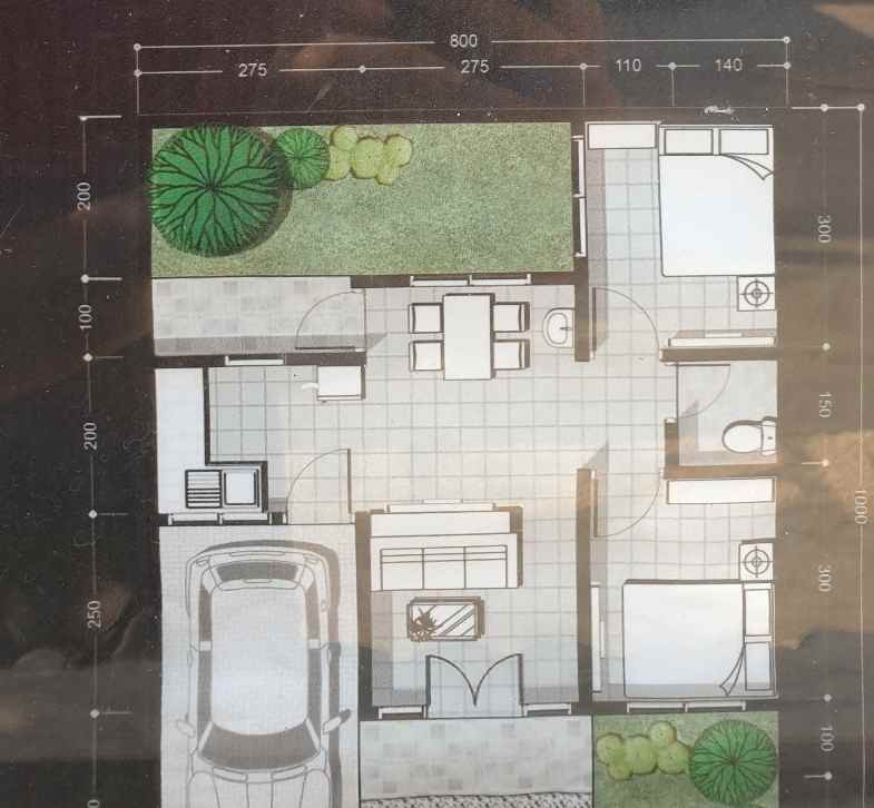 rumah murah siap huni dalam cluster di patuk