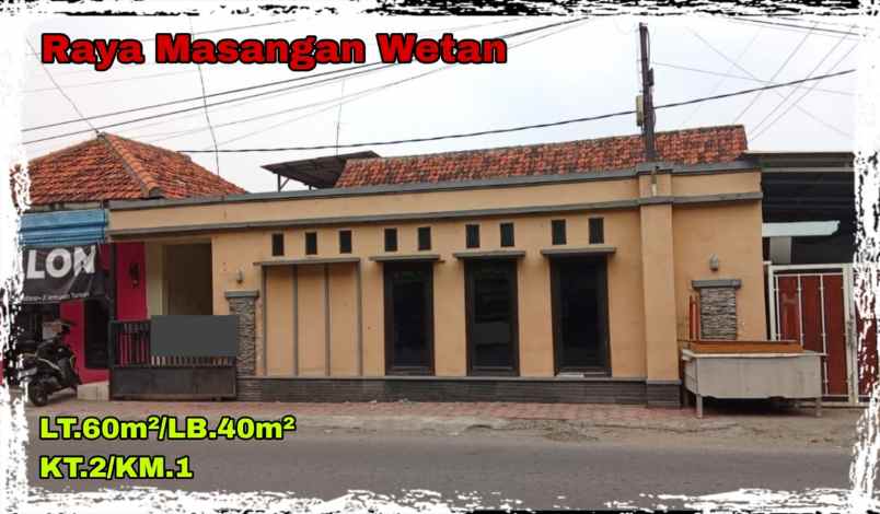 rumah ready untuk dijual di sukodono