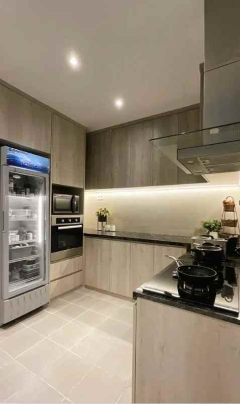 rumah semi furnished di perumahan elite graha natura s