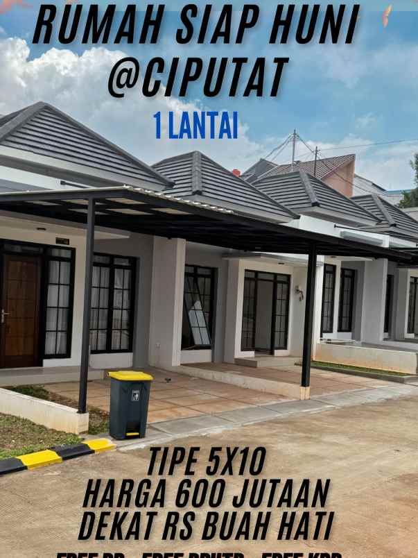 rumah siap huni di ciputat