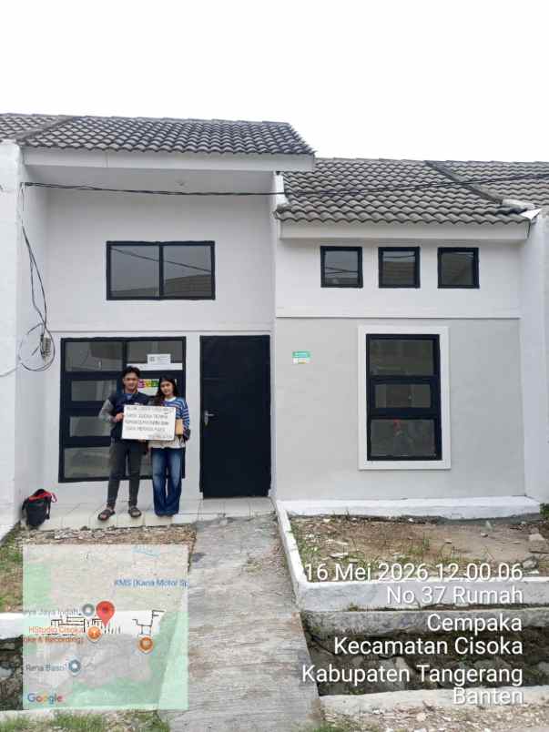 rumah subsidi murah dekat jakarta 1 2 jt bln flat