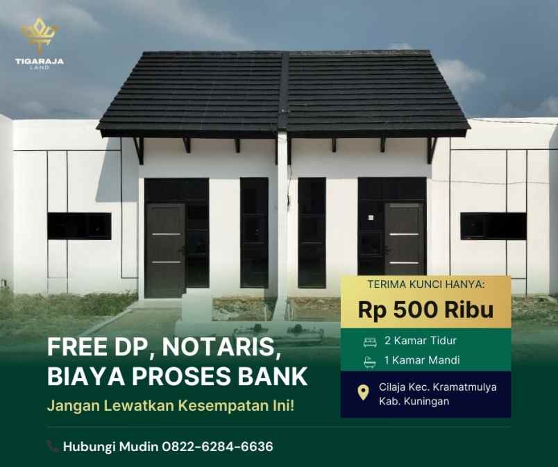 rumah subsidi siap proses kpr dp 500 ribu di kuningan