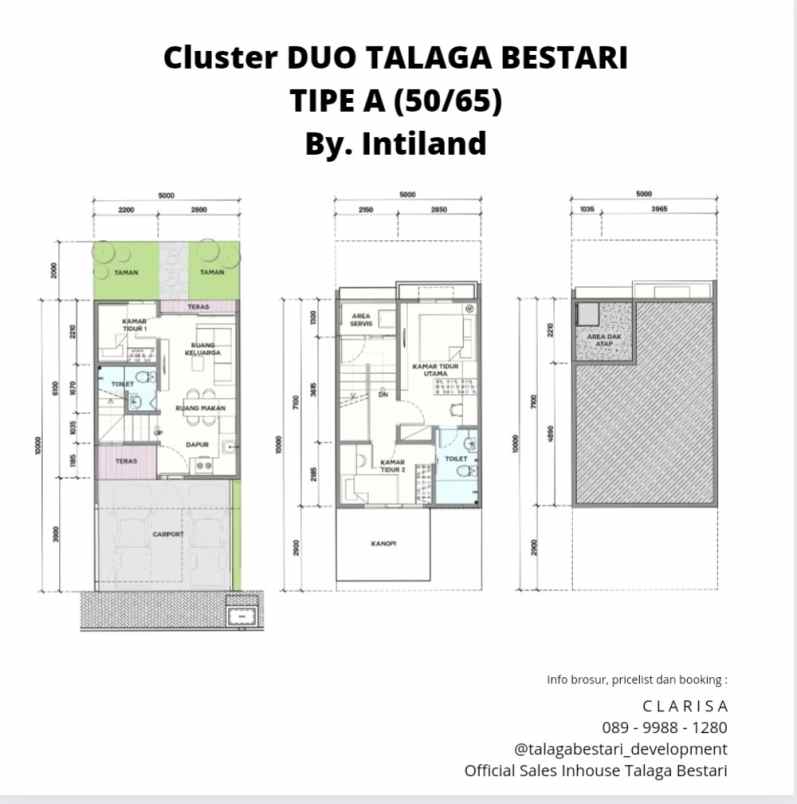 rumah talaga bestari cluster duo
