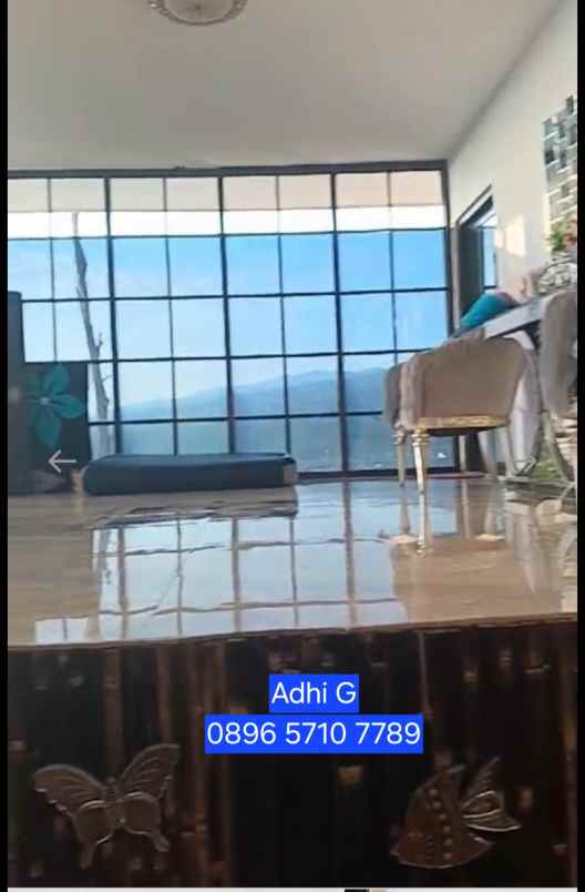 rumah villa ciwidey kebun stroberi