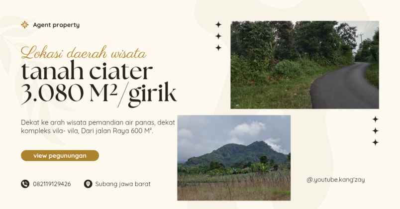 tanah ciater subang jawa barat