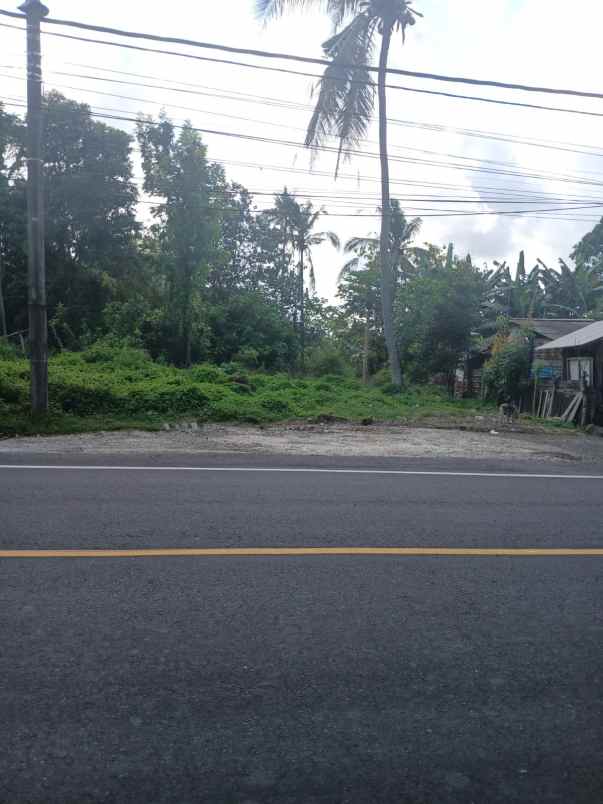 tanah murah pinggir jalan raya