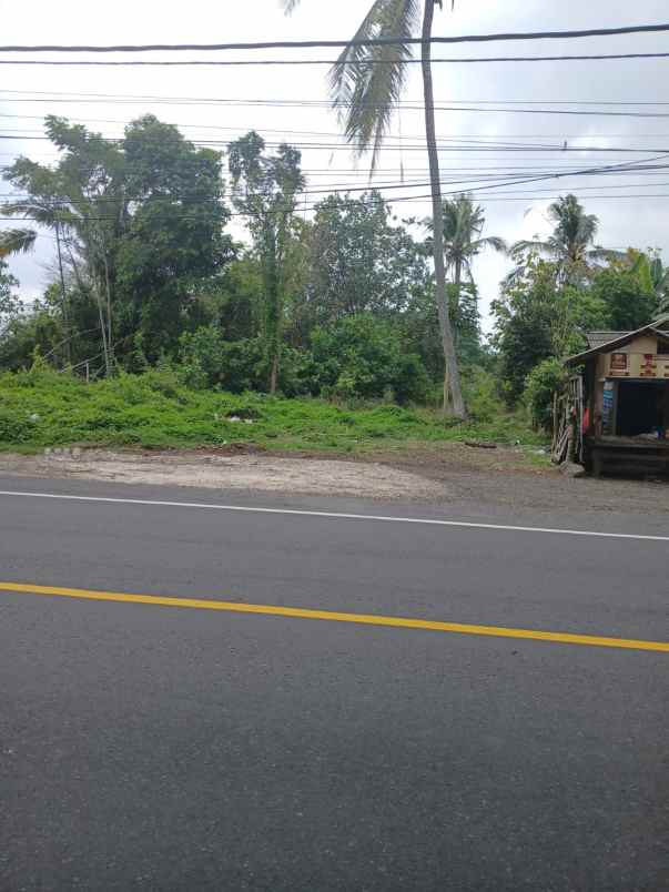 tanah murah pinggir jalan raya