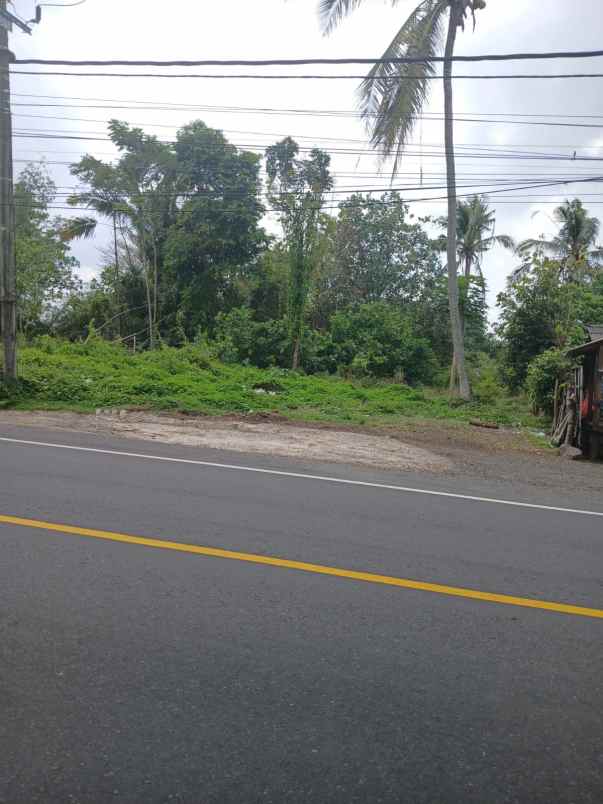 tanah murah pinggir jalan raya