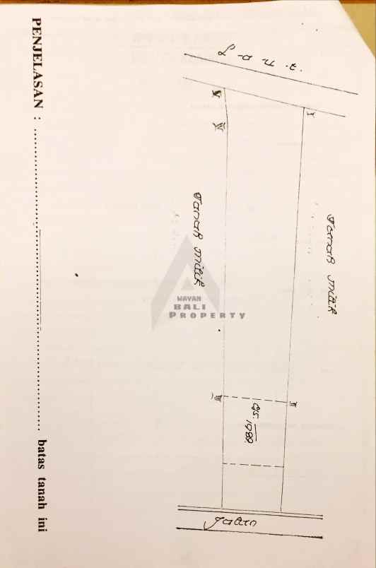 tanah pantai tanjung benoa