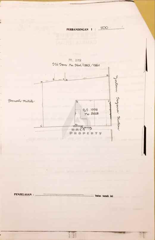 tanah pantai tanjung benoa