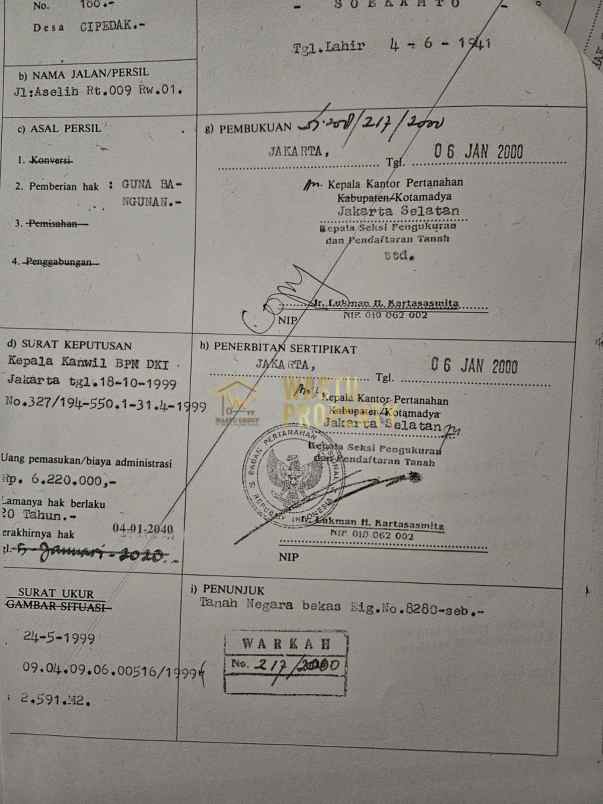 tanah siap pakai cocok untuk cluster