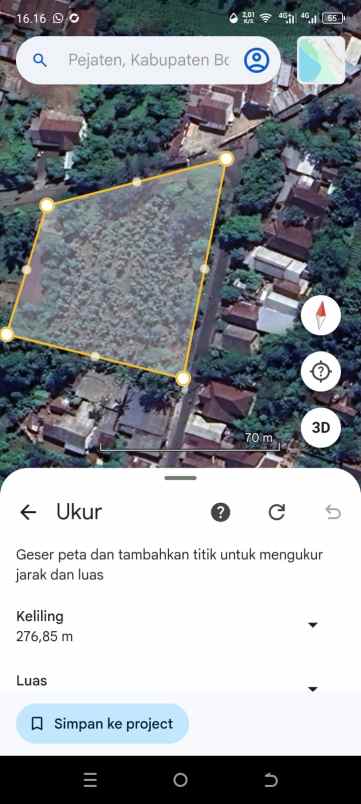 tanah strategis dijual cocok untuk investasi