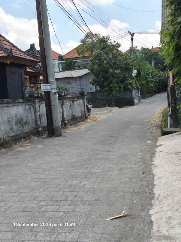 tanah zona kuning di tibubeneng canggu bali