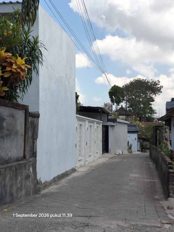tanah zona kuning di tibubeneng canggu bali