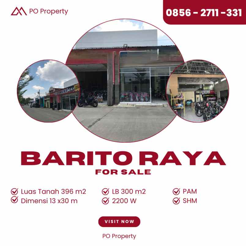 toko siap digunakam jalan barito semarang