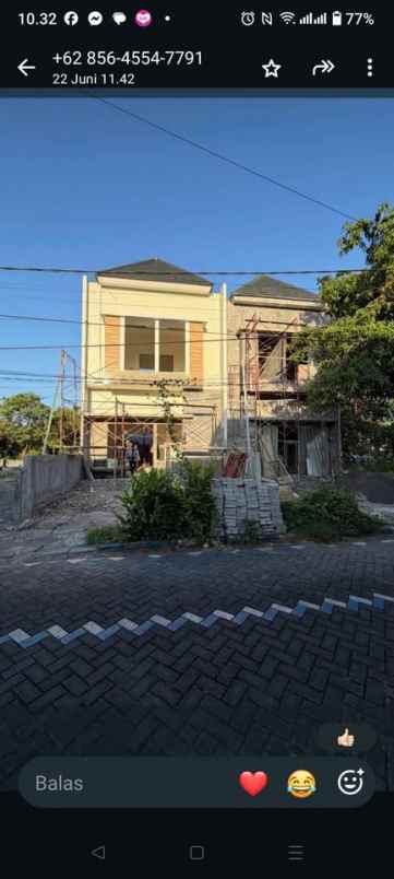 wa dijual rumah murah surabaya baratkebraon