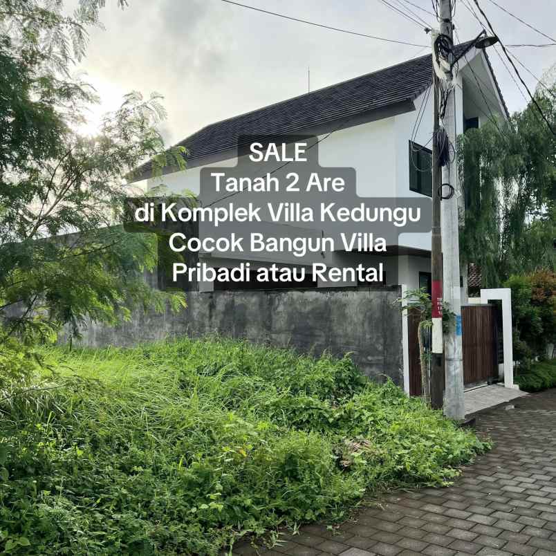 dijual 2 are jl pantai kedungu belalang kediri tabanan