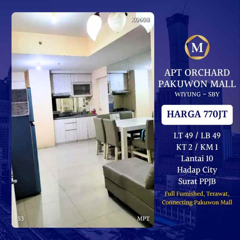 dijual apartemen apartemen orchard