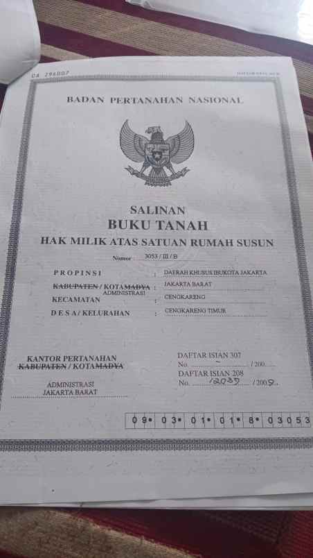 dijual apartemen city park furnished tower b