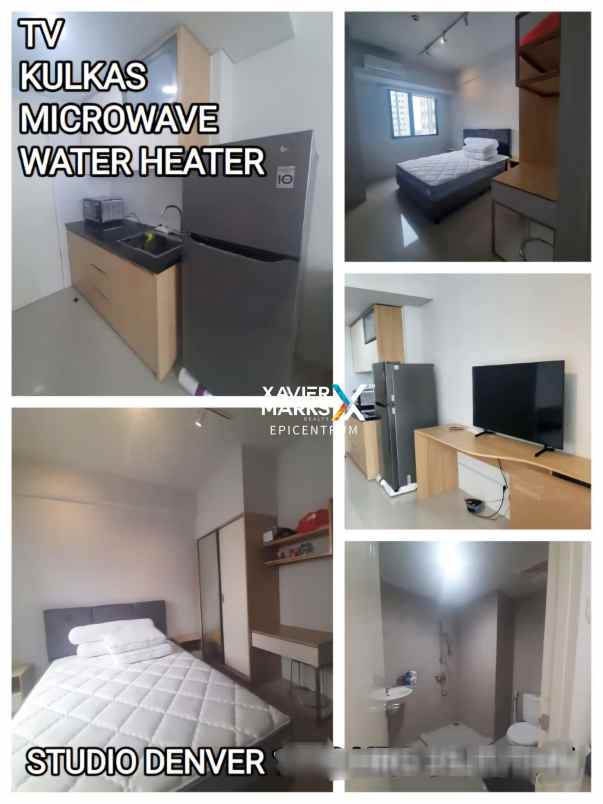 dijual apartement denver ciputra studio termurah