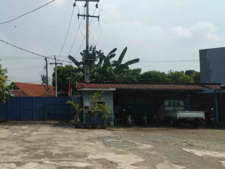 dijual gudang aktip 2400 m2 mustiikasari kota bekasi