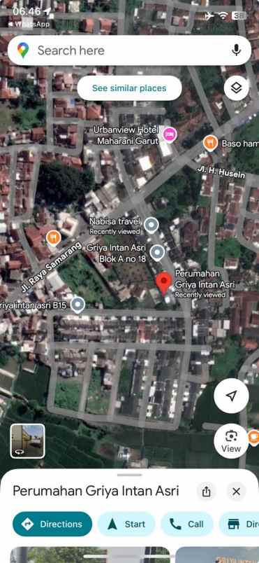 dijual kav siap bangun didalam perumahan