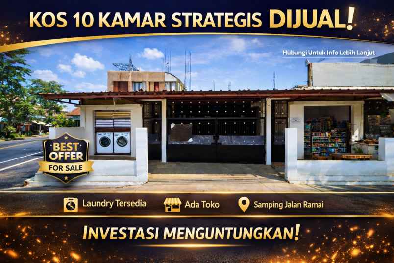 dijual kost jalan caringin