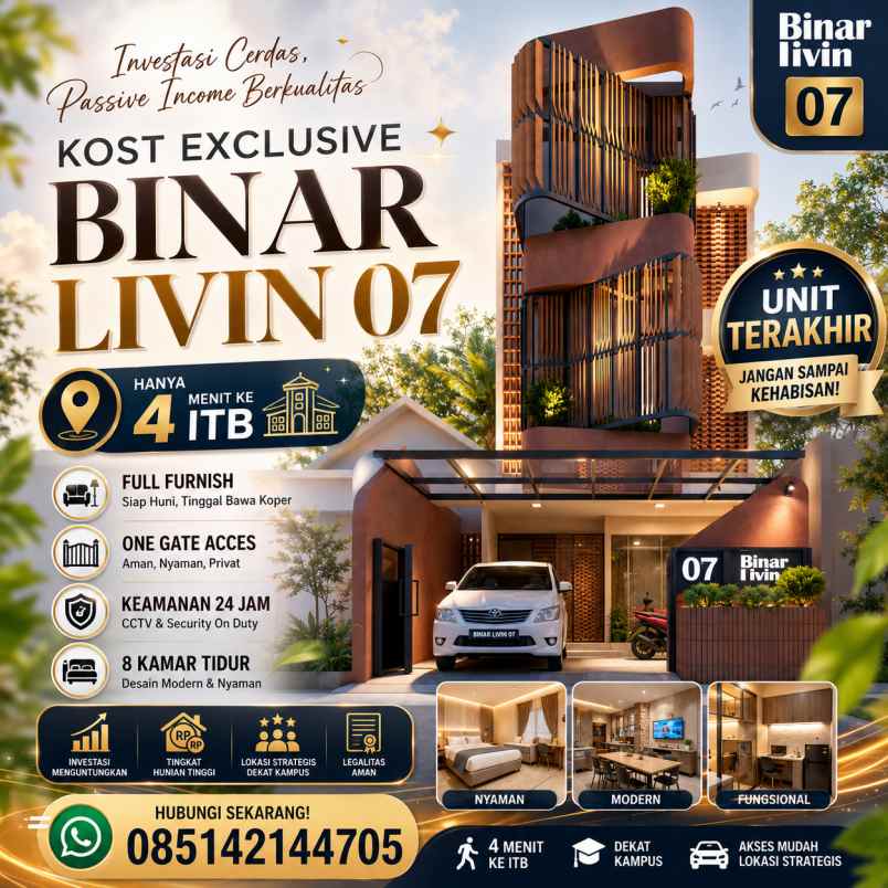 dijual kost jatinangor