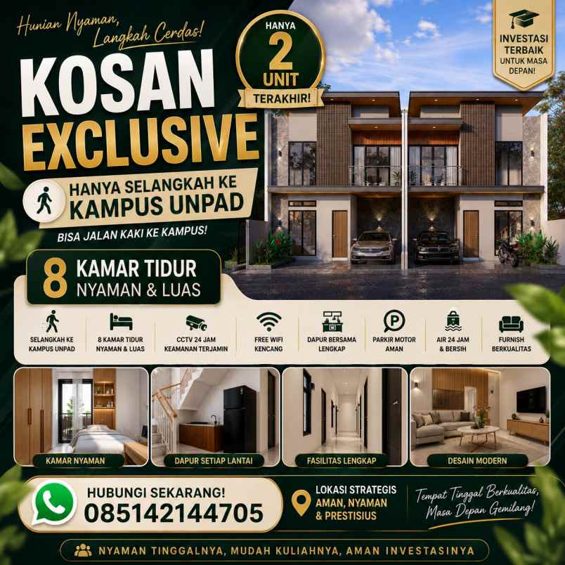 dijual kost puri indah
