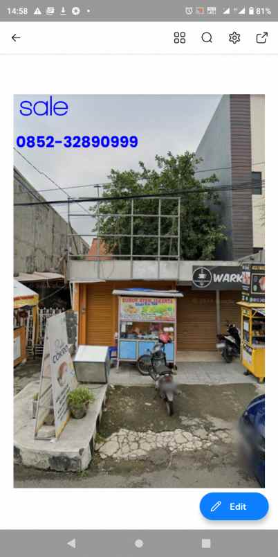 dijual lokasi sangat strategis