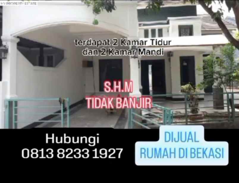 dijual murah rumah luas 209 m kota bekasi