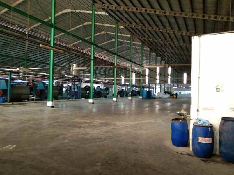 dijual pabrik di jl raya wanaherang gunung putri bogor