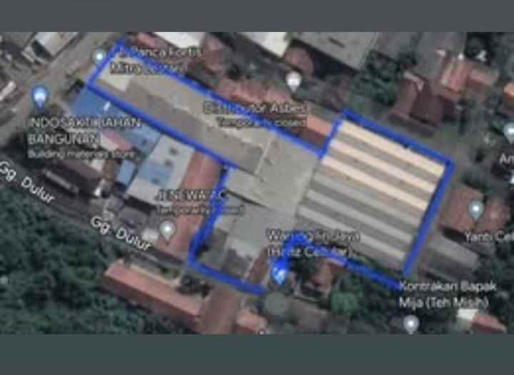 dijual ruko gudang kantor da telajung kec cikarang
