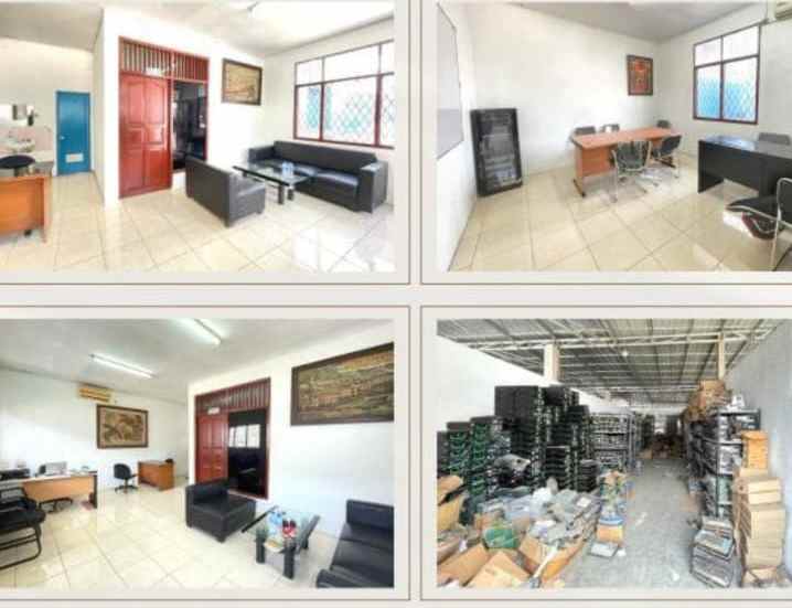 dijual ruko gudang kantor gudang jl raya karang