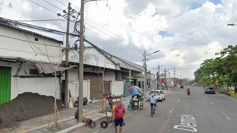 dijual ruko gudang kantor jl demak timur