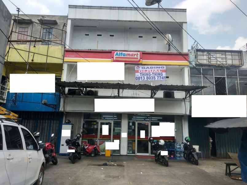 dijual ruko gudang kantor jl juanda raya ciputat