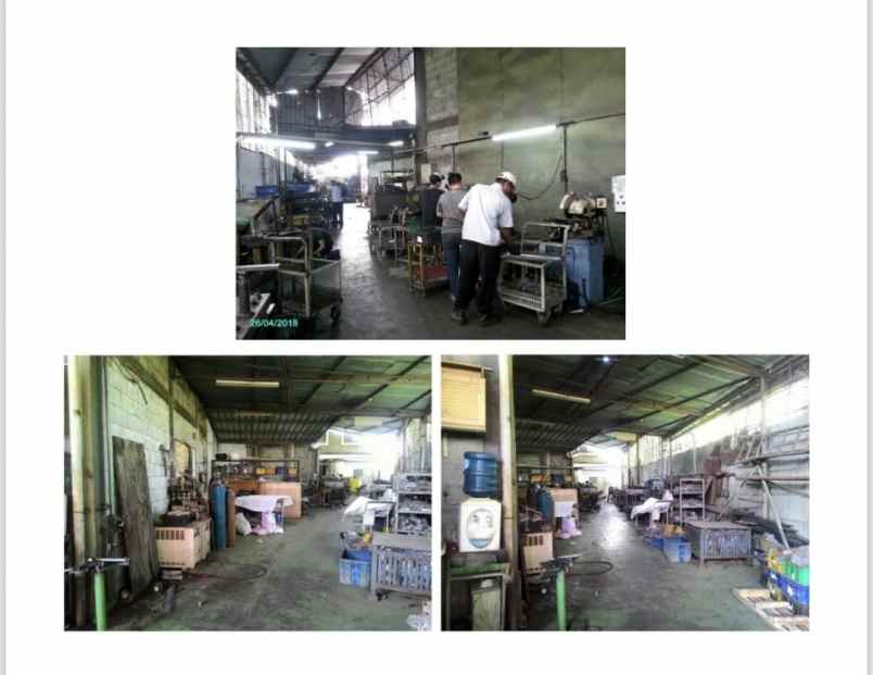 dijual ruko gudang kantor jl raya bantar gebang setu