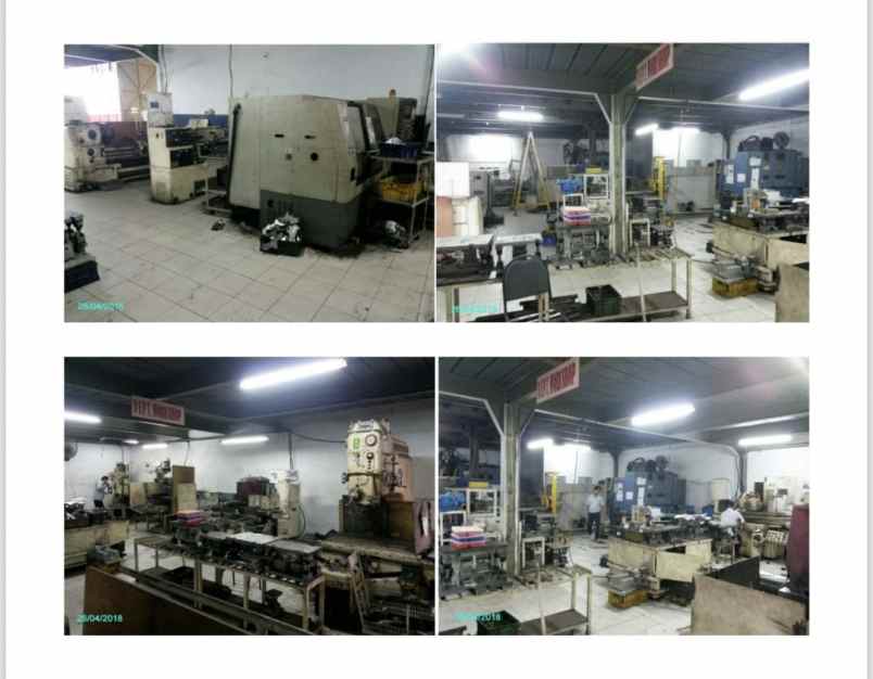 dijual ruko gudang kantor jl raya bantar gebang setu