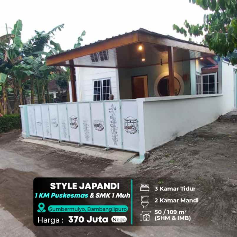 dijual rumah bambanglipuro