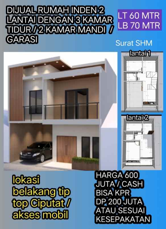 dijual rumah bintaro sektor9