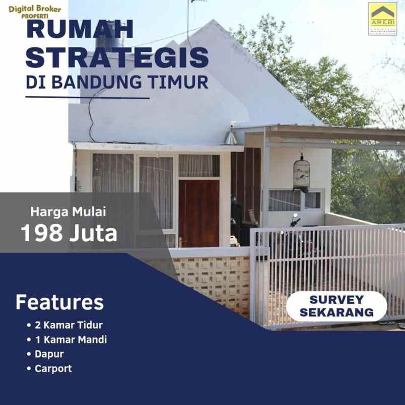 dijual rumah cinunuk cileunyi kabupaten